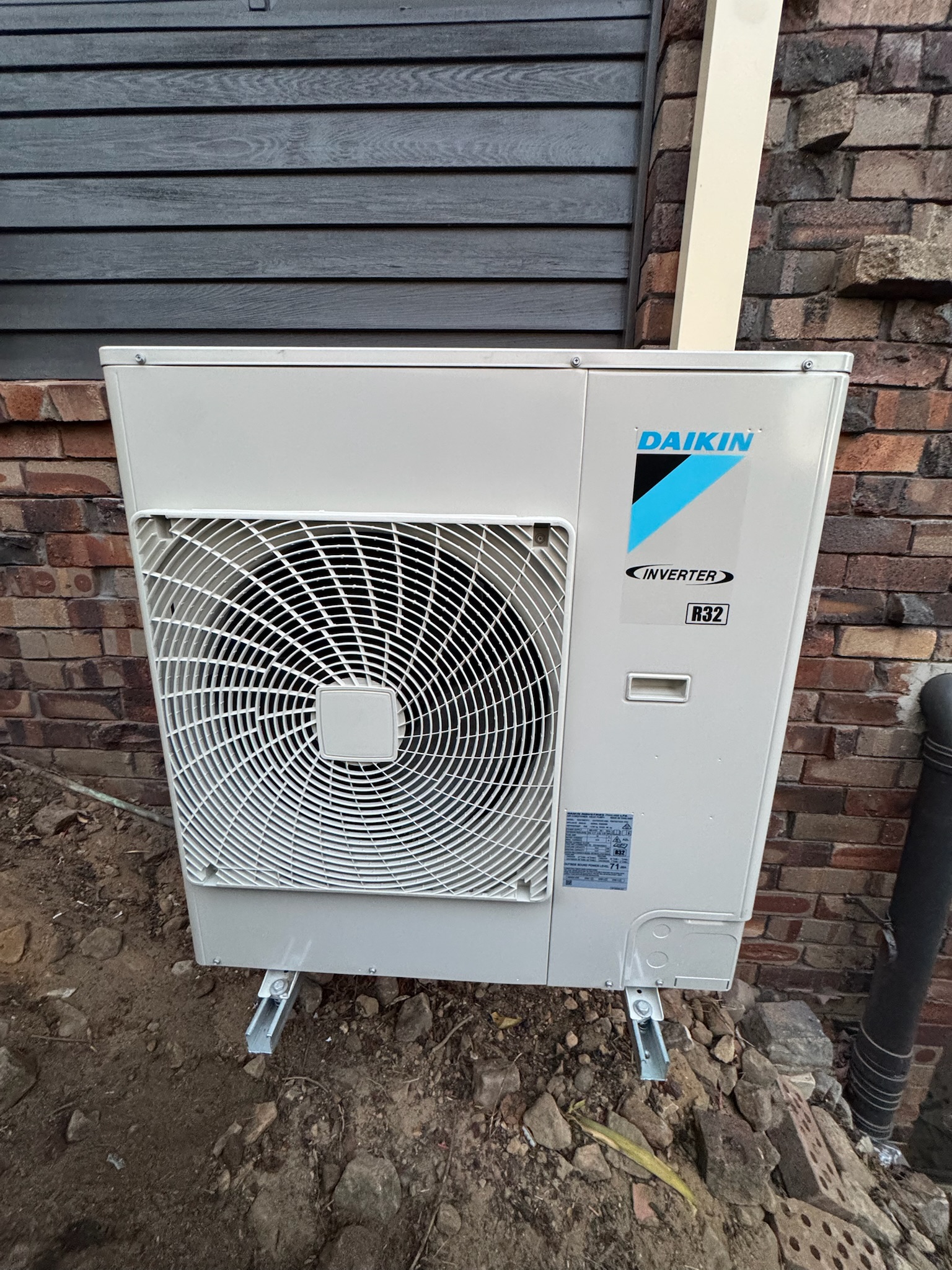 Air conditioning installation by PrimeTime Electrical