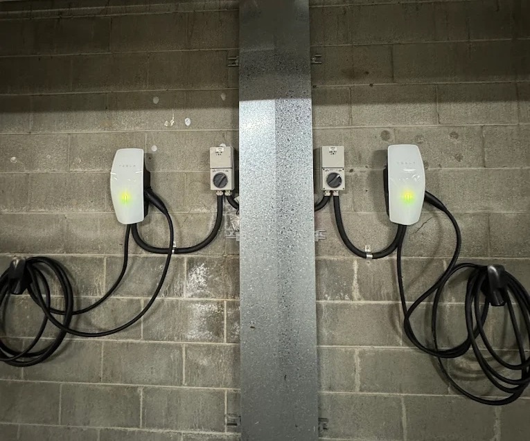 Home EV charger installation in Sydney garage